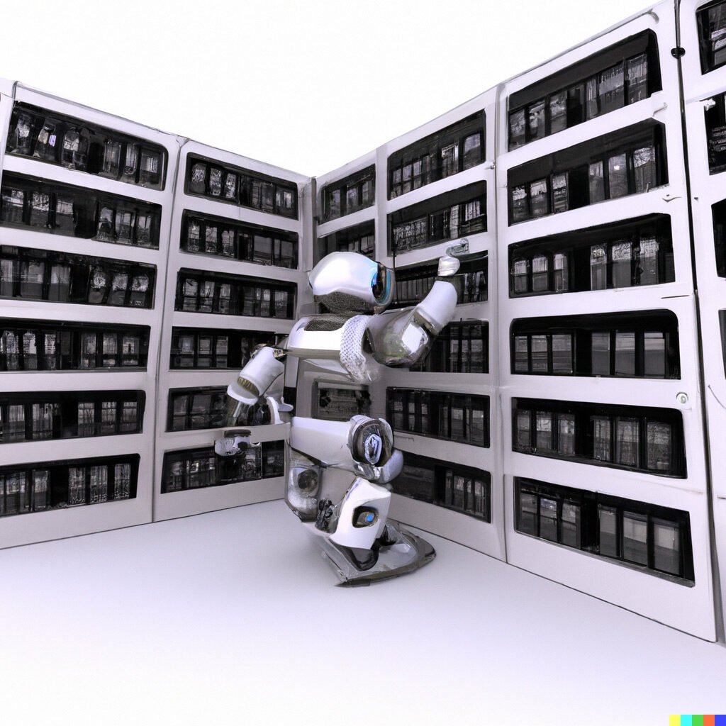 robot-looking-through-computers